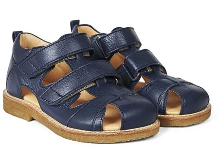 Angulus Sandal W. Velcro Navy For Sale