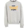 Tommy Hilfiger Tommy 1985 Varsity Sweatshirt New Light Grey Heather For Sale