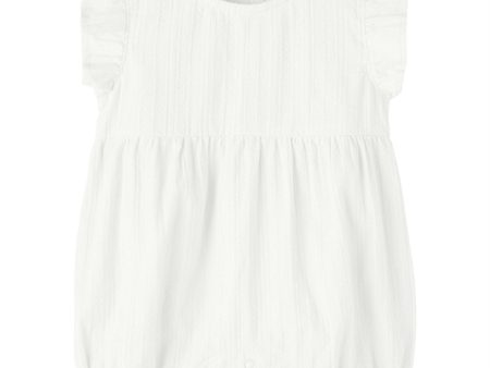 Name it Bright White Hilla Romper Hot on Sale