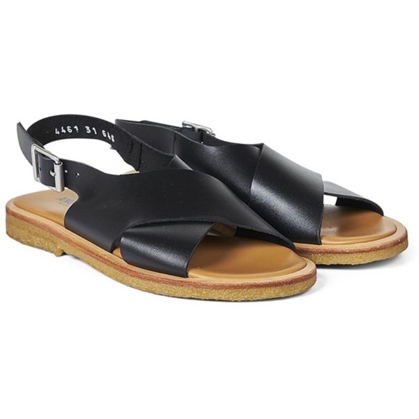 Angulus Sandal W. Buckle Black Hot on Sale