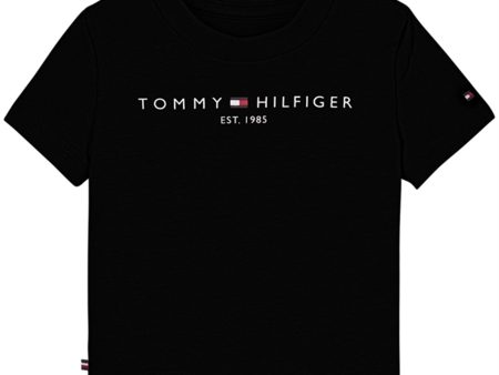 Tommy Hilfiger Baby Essential T-Shirt Black Fashion