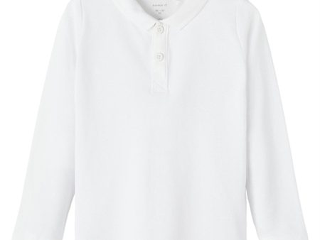 Name it Bright White Fenrir Polo on Sale