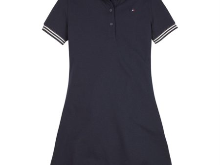 Tommy Hilfiger Essential Polo Dress Desert Sky Fashion