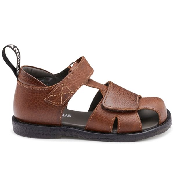 Angulus Sandal W. Velcro Cognac For Sale