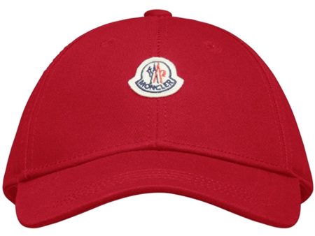 Moncler Baseball Cap Rose Red Online Hot Sale