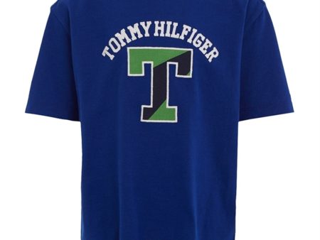 Tommy Hilfiger Varsity T-Shirt Navy Voyage Online Hot Sale