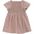 Serendipity Almond Baby Smock Dress For Sale