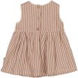 Wheat Vintage Stripe Kirsten Dress For Discount