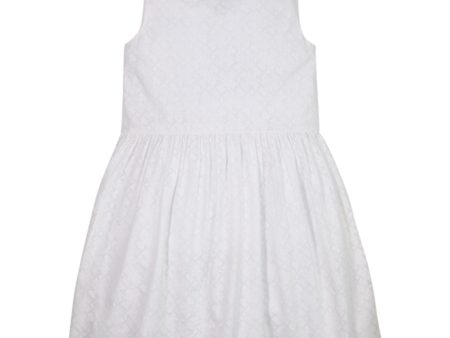 Tommy Hilfiger Monogram Dress White For Cheap