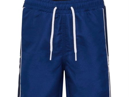 Hummel Navy Peony Blake Board Shorts Online now