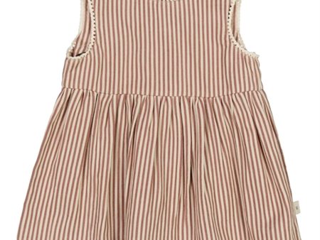 Wheat Vintage Stripe Kirsten Dress For Discount