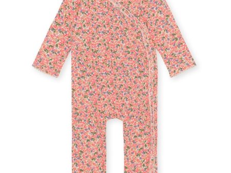 Konges Sløjd Jardin Rouge Basic Newborn Onesie Sale