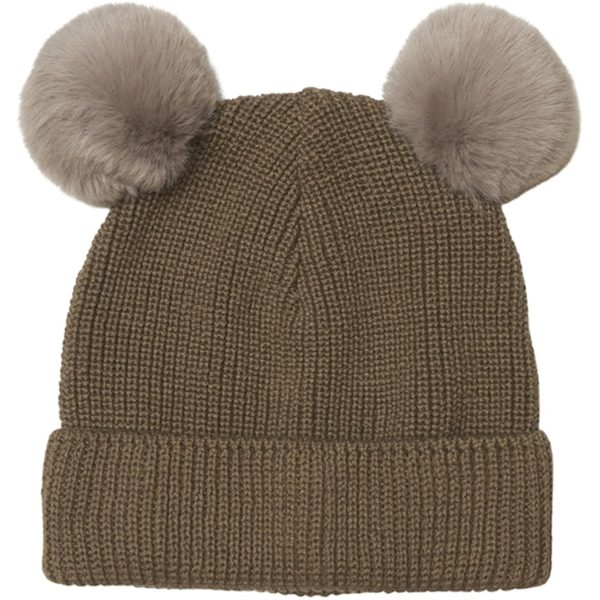 Huttelihut Big Plys Hat Fakefur Mole Pompom Online